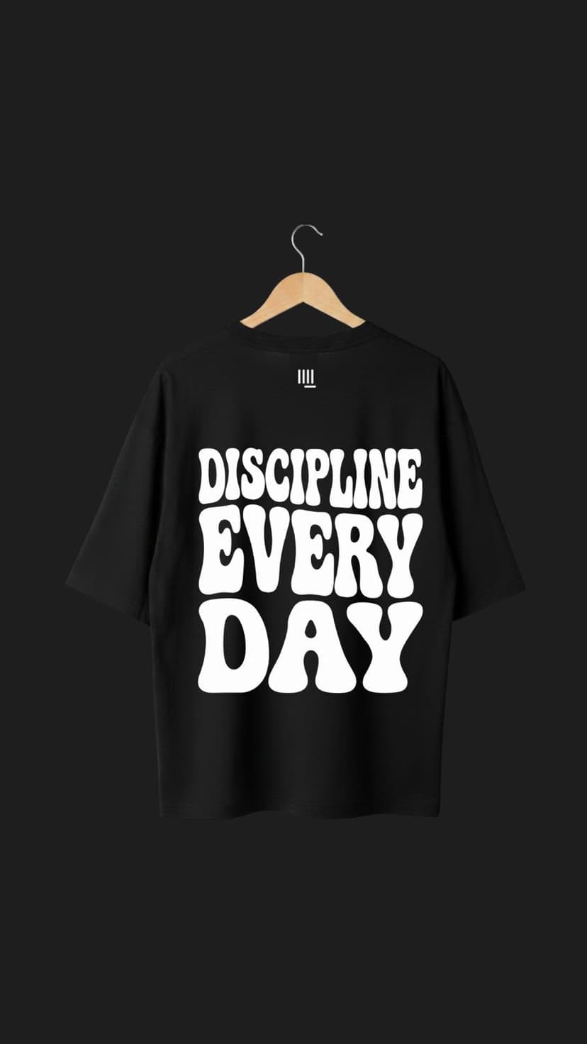 Discipline Every Day Preta